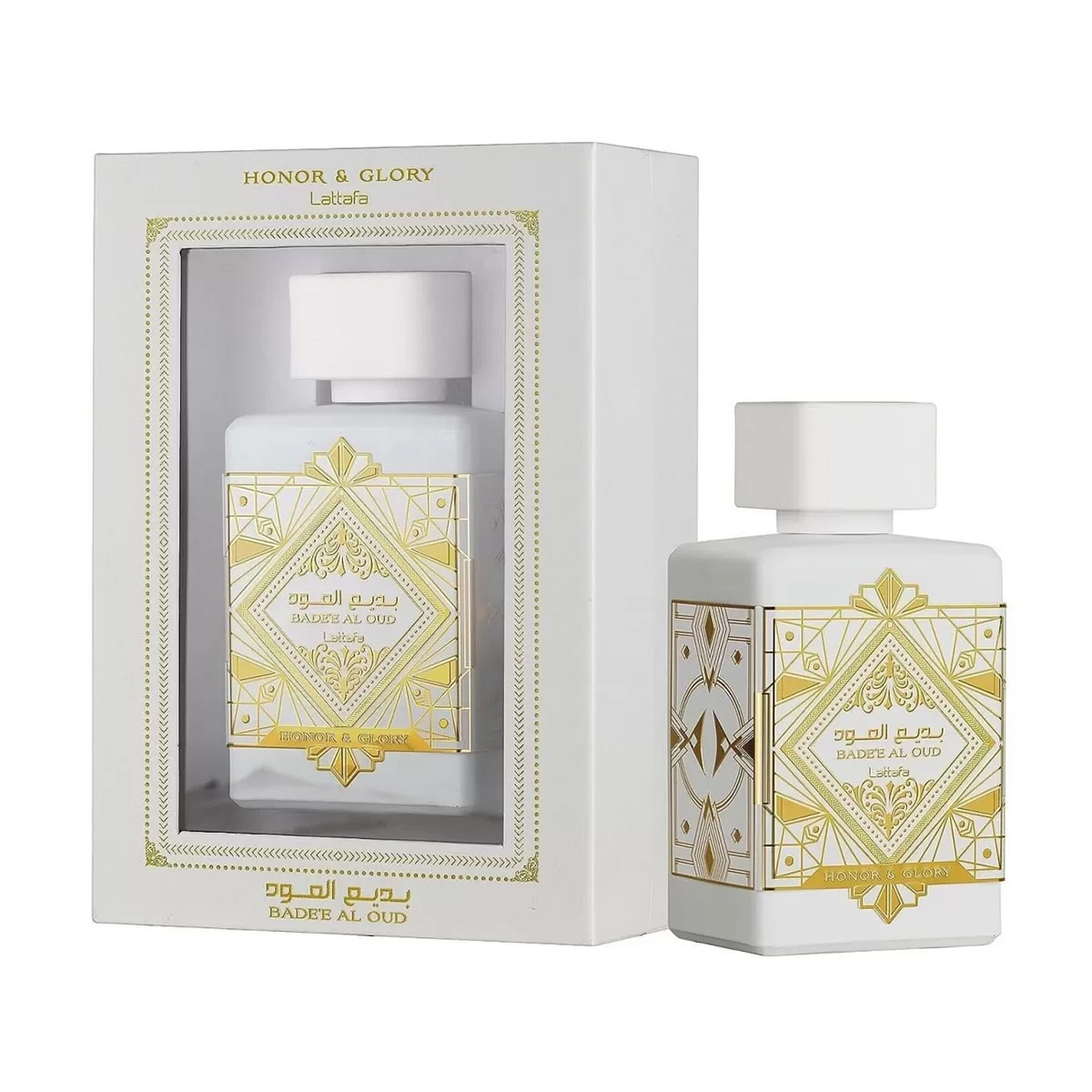 LATTAFA HONOR & GLORY EAU DE PARFUM BADEE AL OUD 100ML VAPORIZADOR