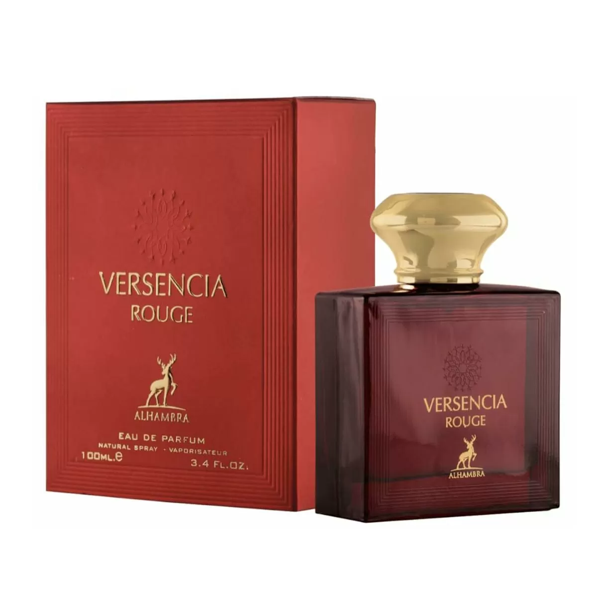 MAISON ALHAMBRA VERSENCIA ROUGE EAU DE PARFUM 100ML VAPORIZADOR