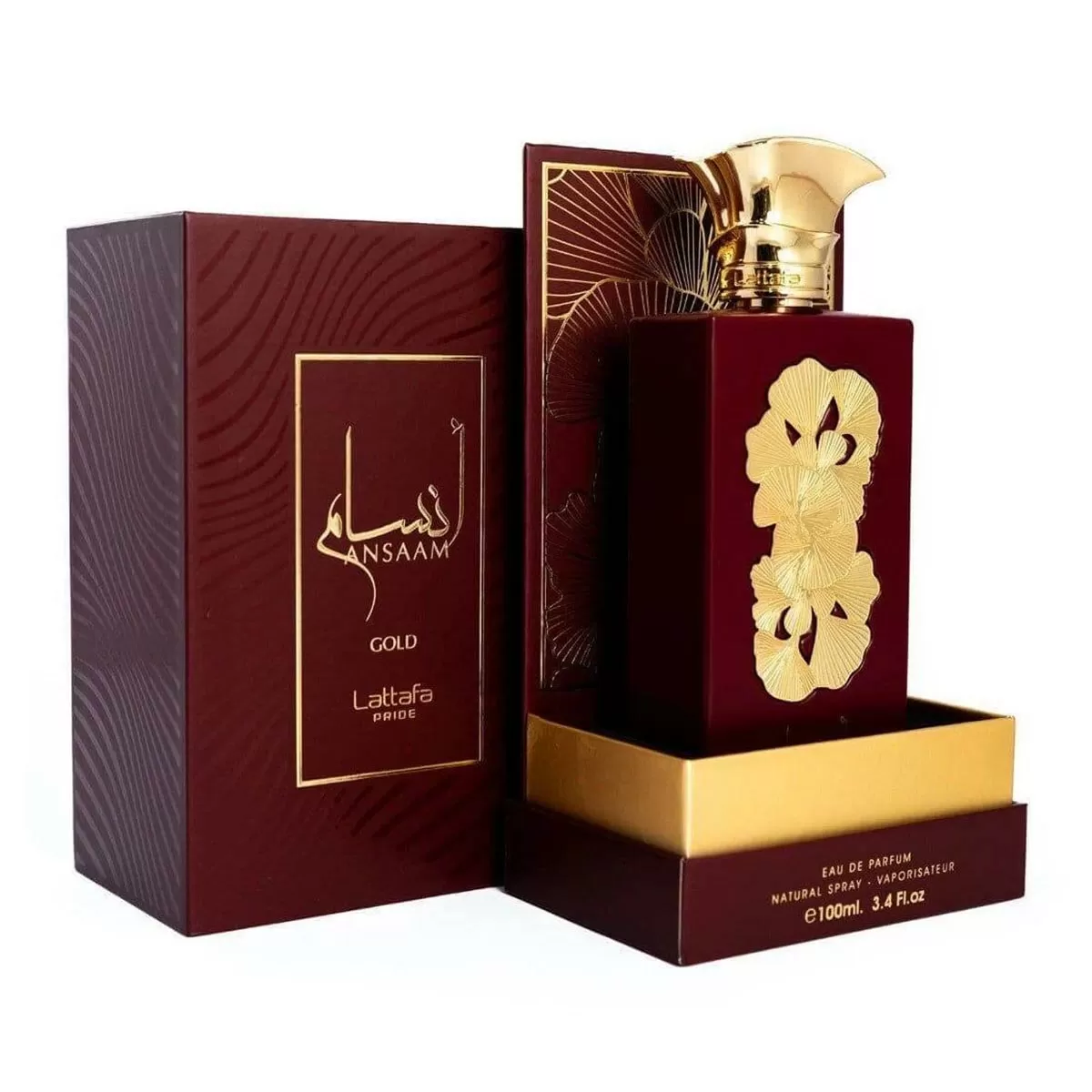 LATTAFA ANSAAM GOLD EAU DE PARFUM 100ML VAPORIZADOR