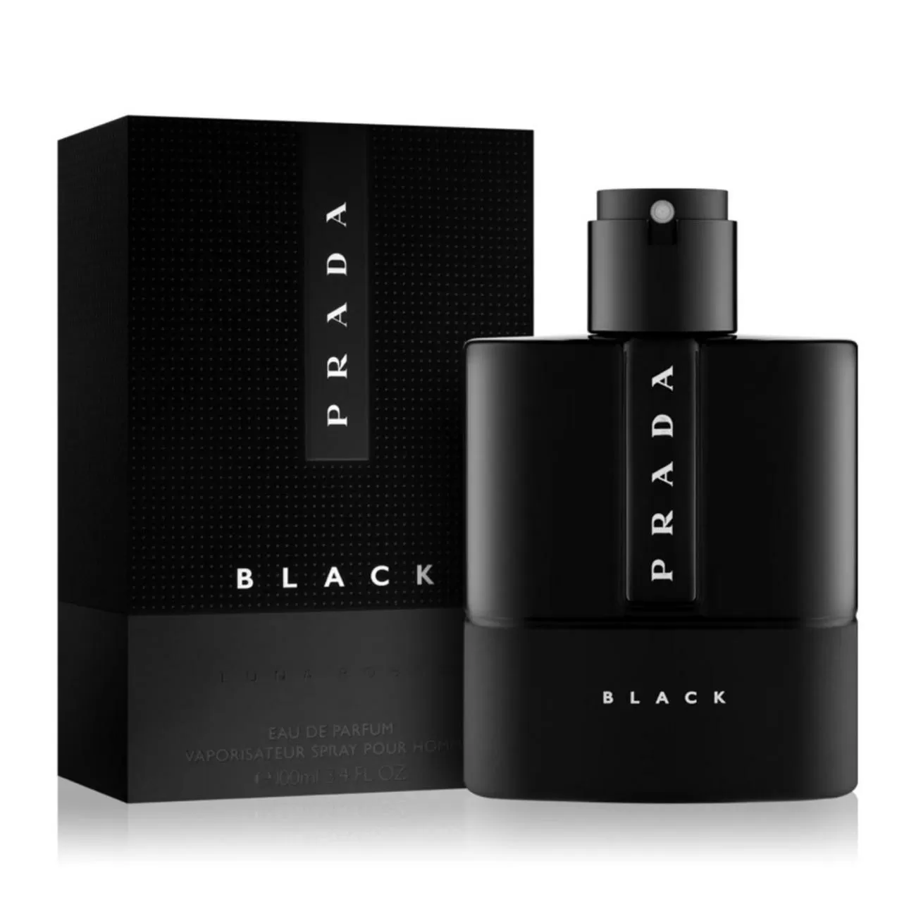 PRADA LUNA ROSSA BLACK EAU DE PARFUM POUR HOMME 100ML VAPORIZADOR