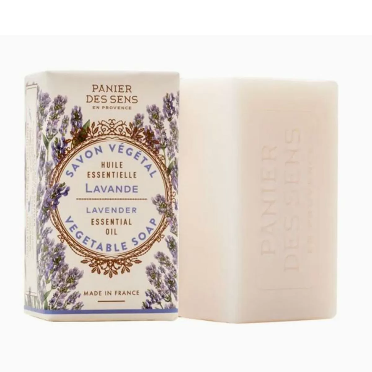 PANIER DES SENS LAVENDER JABON VEGETAL ACEITE ESENCIAL 1UN