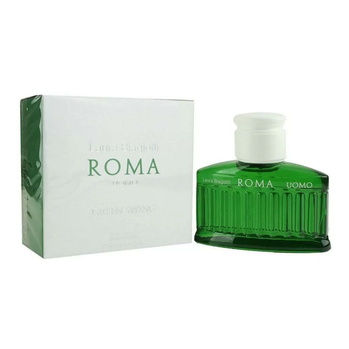 LAURA BIAGIOTTI ROMA UOMO EAU DE TOILETTE GREEN SWING 200ML VAPORIZADOR