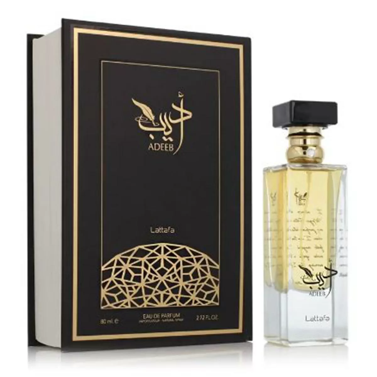 LATTAFA ADEEB EAU DE PARFUM 80ML VAPORIZADOR