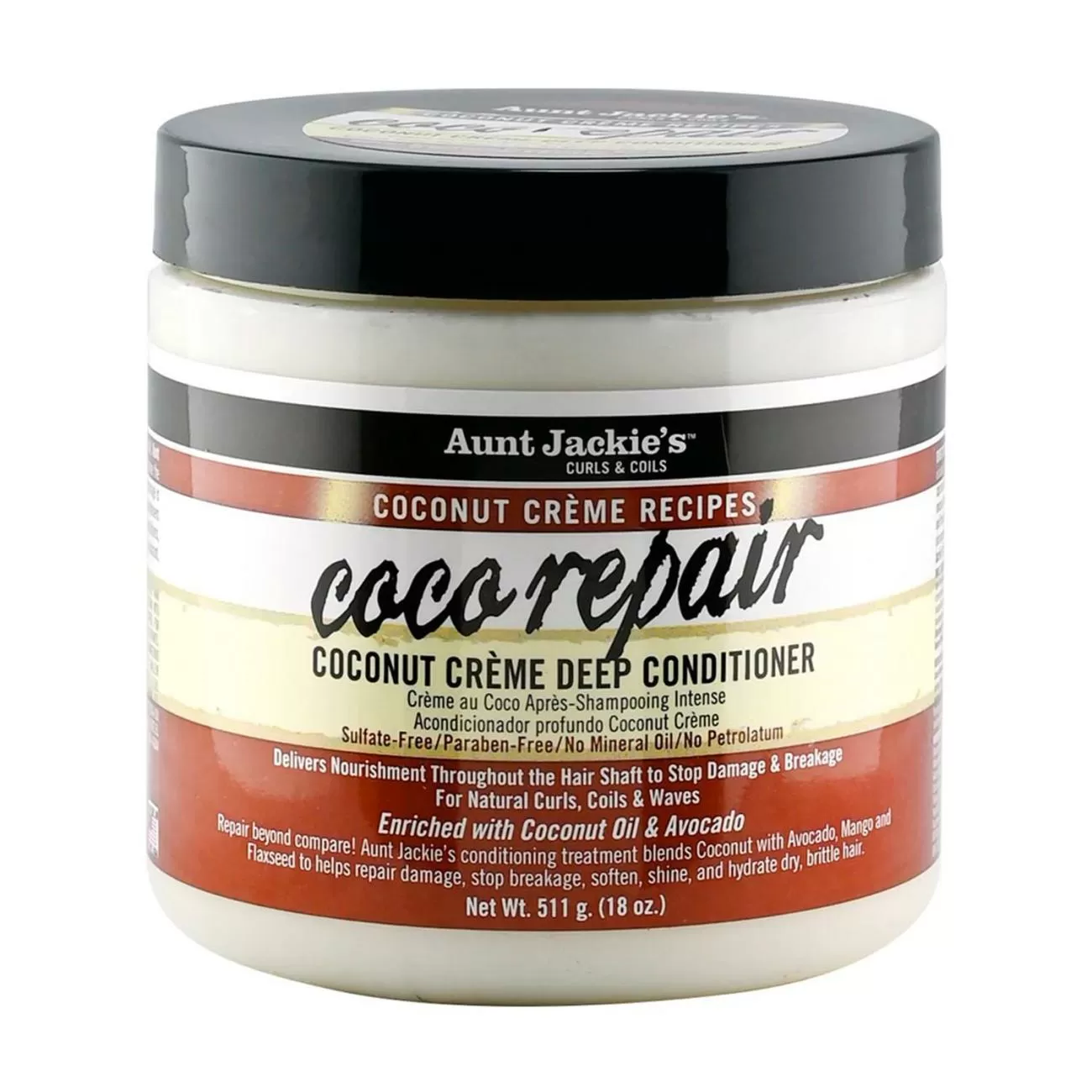 AUNT JACKIE COCONUT REPAIR DEEP CONDITIONER 436ML