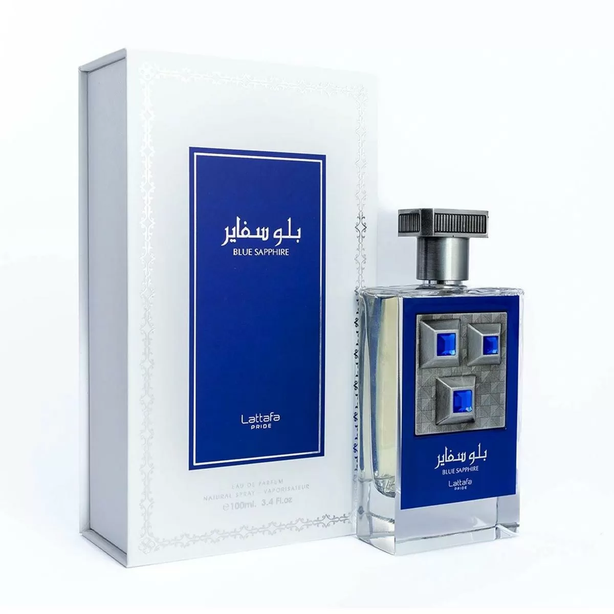 LATTAFA BLUE SAPPHIRE EAU DE PARFUM 100UN VAPORIZADOR