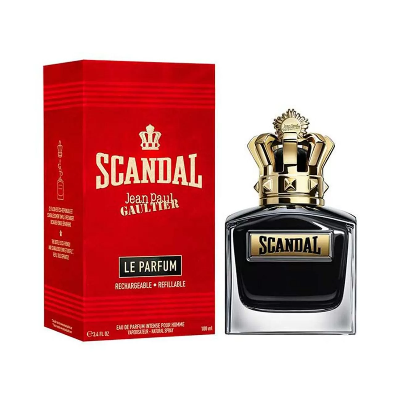 JEAN PAUL GAULTIER SCANDAL LE PARFUM EAU DE PARFUM INTENSE POUR HOMME 150ML VAPORIZADOR