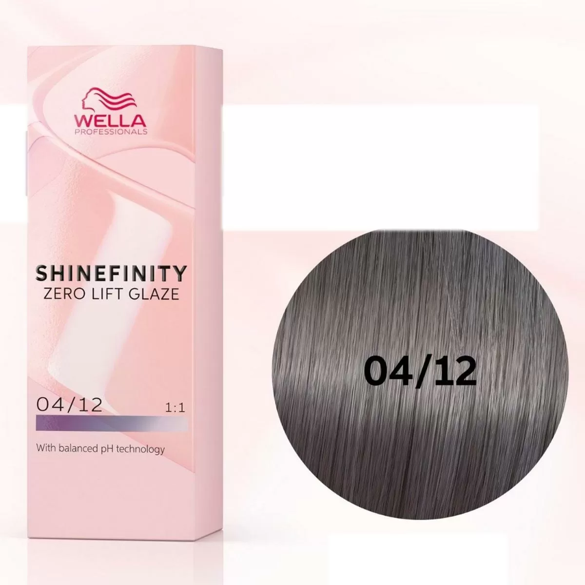 WELLA SHINEFINITY ZERO LIFT GLAZE TINTE 04/12 60ML