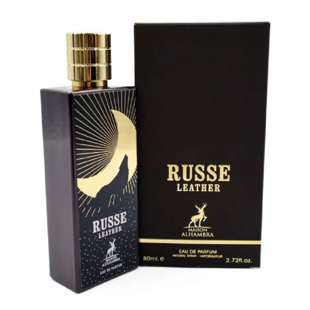 MAISON ALHAMBRA RUSSE LEATHER EAU DE PARFUM 80ML VAPORIZADOR