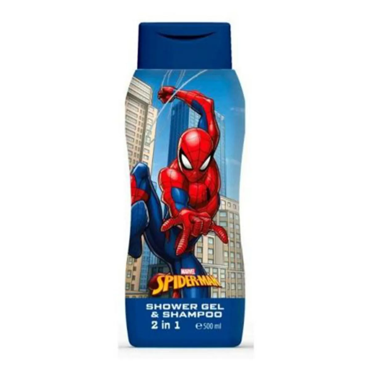 SPIDERMAN 2 IN 1 GEL DE BAÑO-CHAMPU 500ML