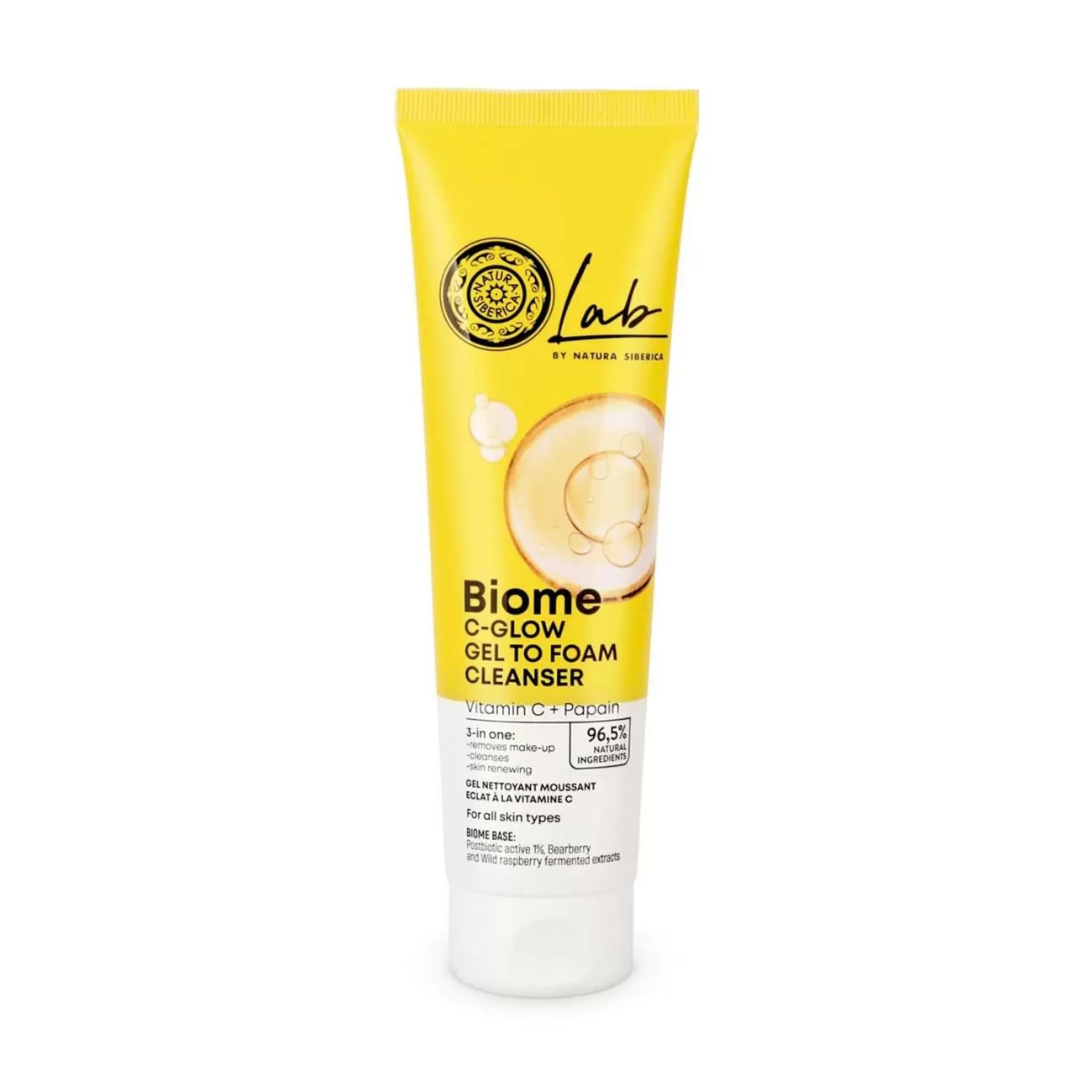 LAB BIOME C-GLOW ESPUMA LIMPIADORA 140ML