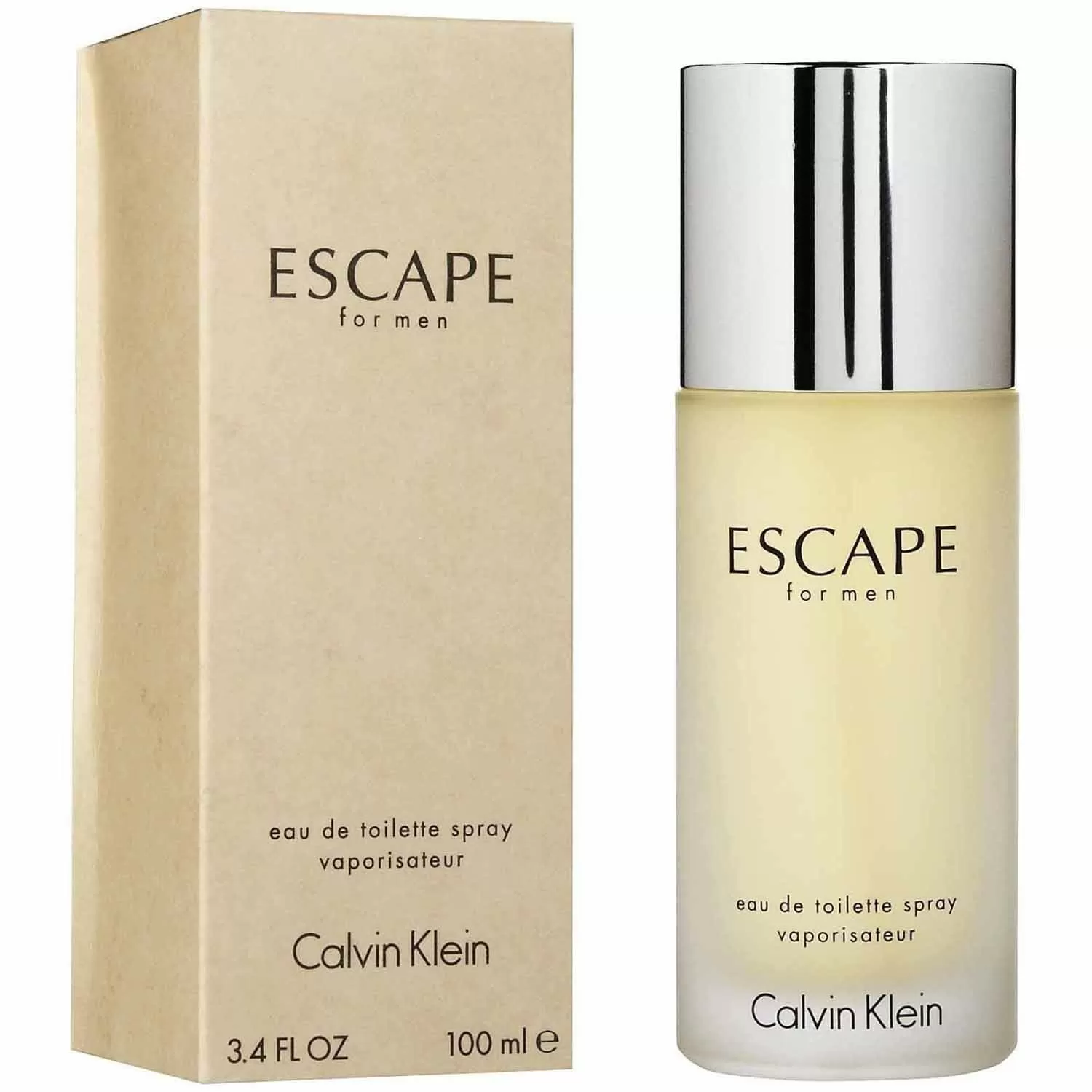 CALVIN KLEIN ESCAPE EAU DE TOILETTE FOR MEN 100ML VAPORIZADOR