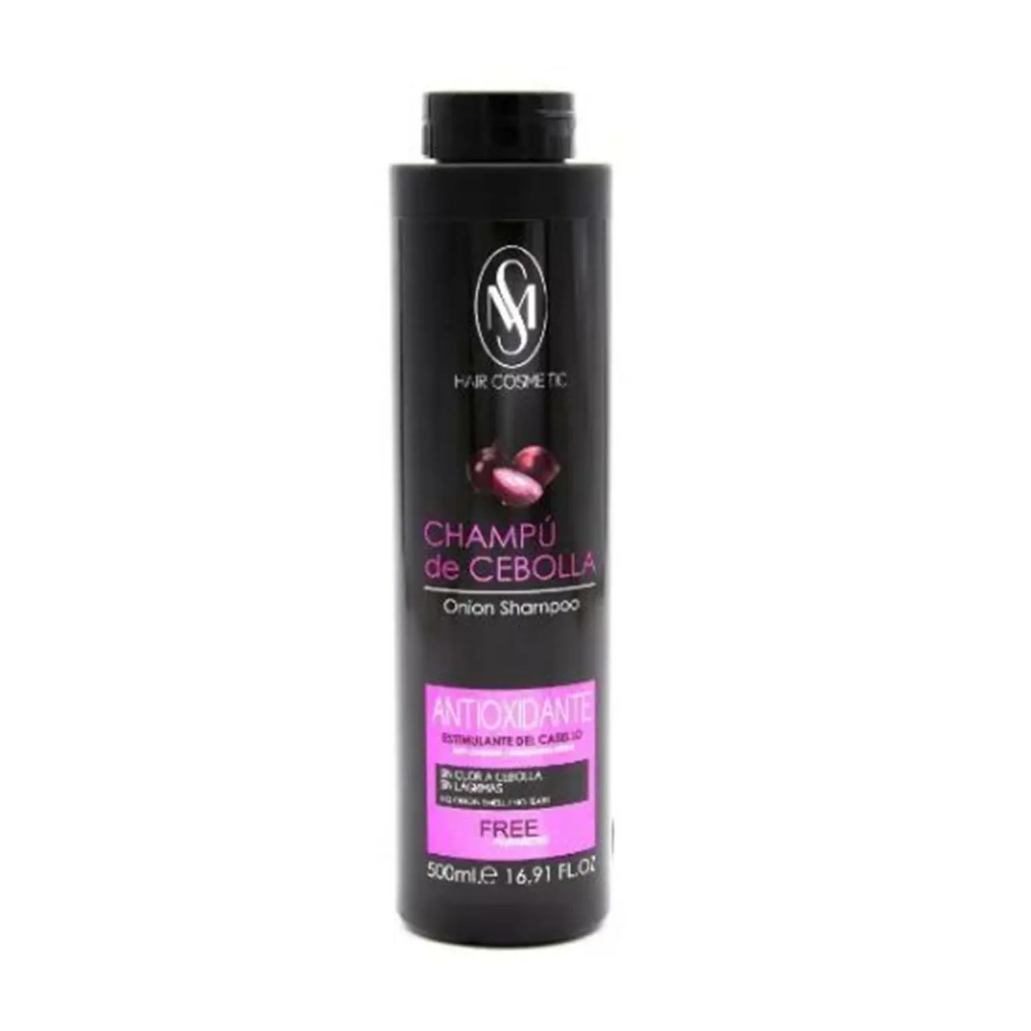 HAIR COSMETIC MS CHAMPU DE CEBOLLA ANTI-OXIDANTE 500ML