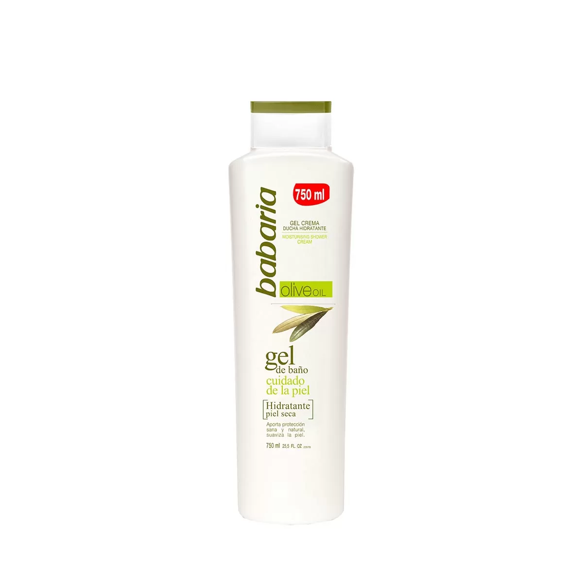 BABARIA OLIVE OIL GEL DE BAÑO 600ML