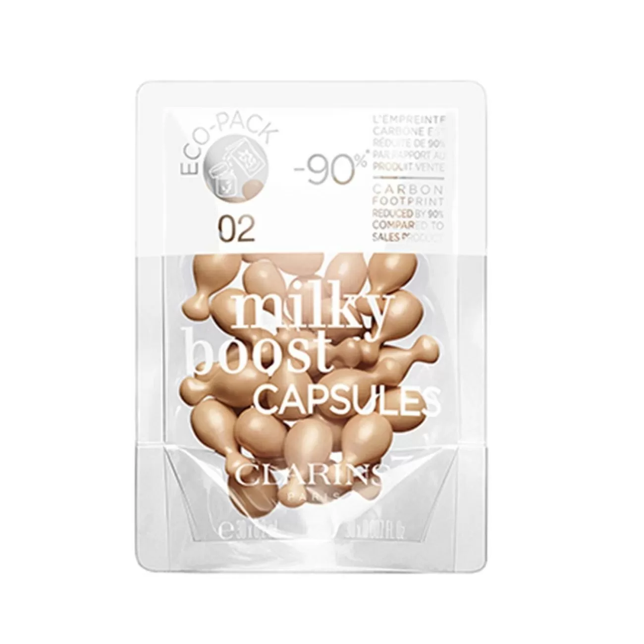 CLARINS MILKY BOOST CAPSULES RECARGA Nº02 1UN