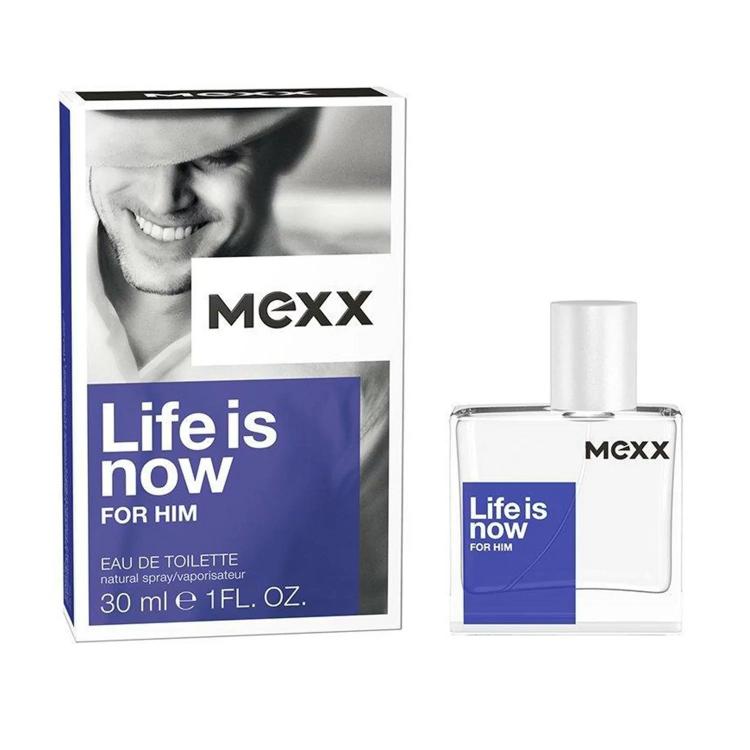 MEXX LIFE IS NOW EAU DE TOILETTE FOR MEN 30ML VAPORIZADOR