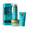 RITUALS OF KARMA SOFTENINF BODY SCRUB 125ML + FOAMING SHOWER GEL 50ML + HYDRATING BODY CREAM 70ML