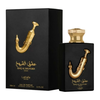 LATTAFA ISHQ AL SHUYUKH GOLD EAU DE PARFUM 100ML VAPORIZADOR