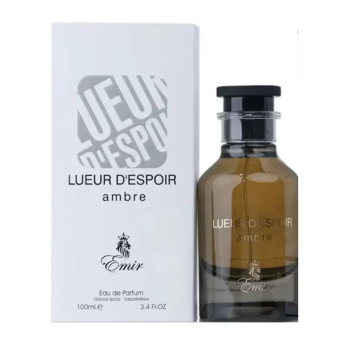 PARIS CORNER EMIR LUEUR DESPOIR AMBREE EAU DE PARFUM 100ML VAPORIZADOR