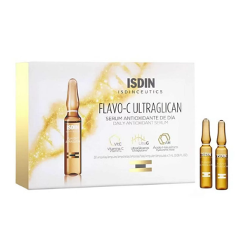 ISDIN FLAVO-C ULTRAGLICAN SERUM DE DIA ANTI-OXIDANTE 10UN