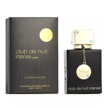 ARMAF CLUB DE NUIT INTENSE WOMAN PERFUME OIL COLLECTORS PRIDE 18ML