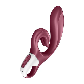 SATISFYER LOVE ME RABBIT VIBRADOR ROJO TESTER 1UN