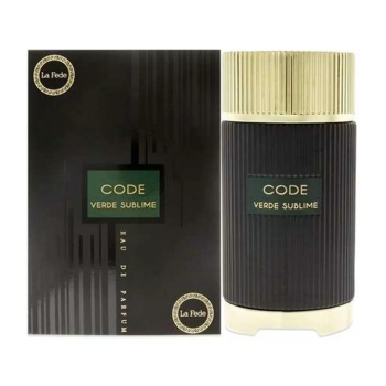 LA FEDE CODE VERDE SUBLIME EAU DE PARFUM 100ML