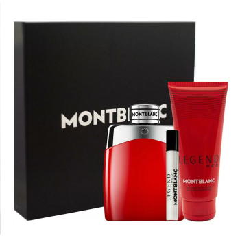 MONTBLANC LEGEND RED EAU DE PARFUM 100ML VAPORIZADOR + GEL DE BAÑO + MINIATURA 7 5ML