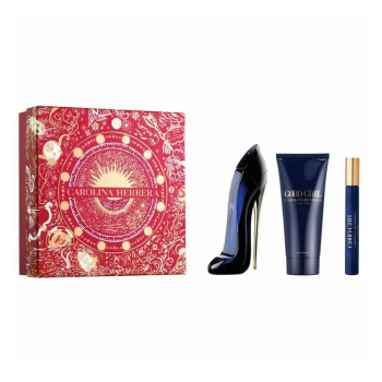 CAROLINA HERRERA GOOD GIRL EAU DE PARFUM 80ML + LOCION CORPORAL 100ML + MINIATURA EAU DE PARFUM 10ML