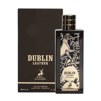 MAISON ALHAMBRA DUBLIN LEATHER EAU DE PARFUM 80ML VAPORIZADOR