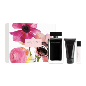 NARCISO RODRIGUEZ FOR HER EAU DE TOILETTE 100ML + MINIATURA 1U. + LOCION CORPORAL 1U.