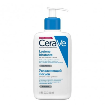 CERAVE PIEL NORMAL A SECA LOCION HIDRATANTE SIN PERFUME 236ML