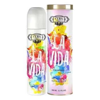 CUBA LA VIDA FOR WOMEN EAU DE PARFUM 100ML VAPORIZADOR