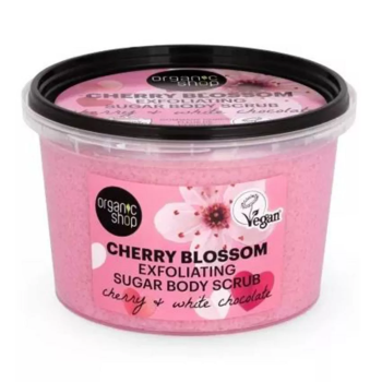 ORGANIC SHOP CHERRY BLOSSOM AZUCAR EXFOLIANTE CORPORAL 250ML