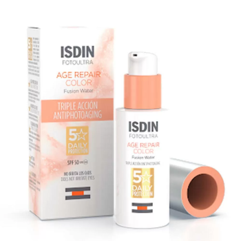 ISDIN FOTOULTRA AGE REPAIR FUSION WATER COLOR CREMA SPF50 TRIPLE ACCION 50ML