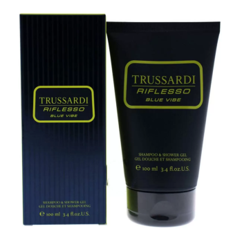 TRUSSARDI RIFLESSO BLUE VIBE GEL DE BAÑO Y CHAMPU 1UN