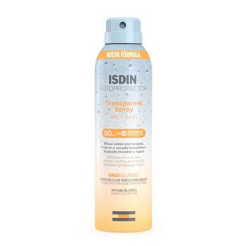 ISDIN WET SKIN SPRAY FOTOPROTECTOR SPF50 PIEL ATOPICA 250ML VAPORIZADOR