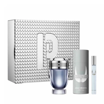 PACO RABANNE INVICTUS EAU DE TOILETTE 100ML VAPORIZADOR + DESODORANTE 150ML VAPORIZADOR + MINIATURA 10ML