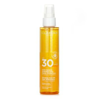 CLARINS GLOWING ACEITE SOLAR SPF30 150ML VAPORIZADOR