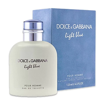 DOLCE GABBANA LIGHT BLUE POUR HOMME EAU DE TOILETTE 125ML VAPORIZADOR