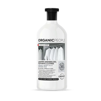 ORGANIC PEOPLE WHITE CLOTHES ORGANIC WATER LILY JAPANESE RICE LAUNDRY WASHING-GEL 200ML