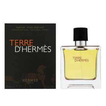 HERMES PARIS TERRE D'HERMES PARFUM PURE 75ML VAPORIZADOR