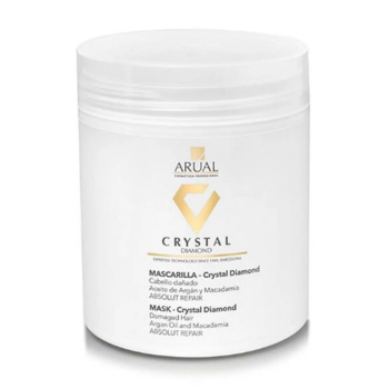 ARUAL CRYSTAL DIAMOND MASCARILLA ACEITE DE ARGAN Y MACADAMIA 500ML