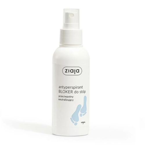 ZIAJA ANTI-TRANSPIRANT BLOCKER SPRAY PARA PIES 100ML VAPORIZADOR