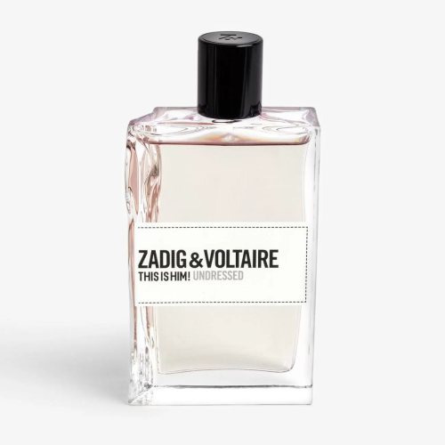ZADIGVOLTAIRE THIS IS HIM! UNDRESSED EAU DE TOILETTE POUR LUI TESTER 100ML VAPORIZADOR