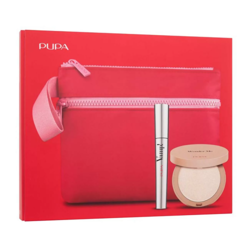 PUPA VAMP! HIGHLIGHTER 1UN + POWER SHADE 1U + NECESER 1U