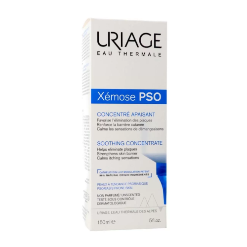 URIAGE EAU THERMALE XEMOSE PSO SOOTHING PSORIASIS PRONE SKIN 150ML
