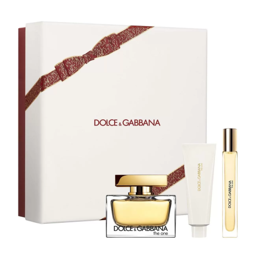 DOLCE GABBANA THE ONE EAU DE PARFUM 75ML VAPORIZADOR + LOCION CORPORAL 50ML + MINIATURA 10ML VAPORIZADOR