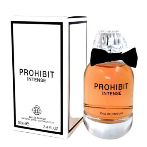 FRAGRANCE WORLD PROHIBIT INTENSE EAU DE PARFUM 100ML VAPORIZADOR