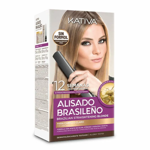 KATIVA SIN FORMOL ALISADO BRASILEÑO CABELLO CLARO 309GR