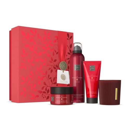 RITUALS OF AYURVEDA CREMA CORPORAL 100ML + VELA 1U + GEL DE BAÑO 1U + EXFOLIANTE 125ML